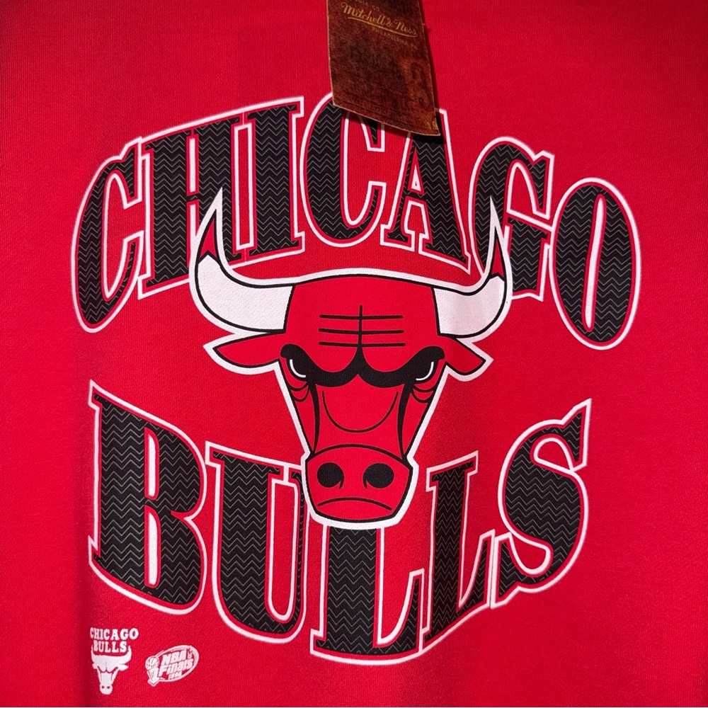 🆕 Mitchell & Ness Point Guard High Crew Neck Sweatshirt - Picture 3 of 11